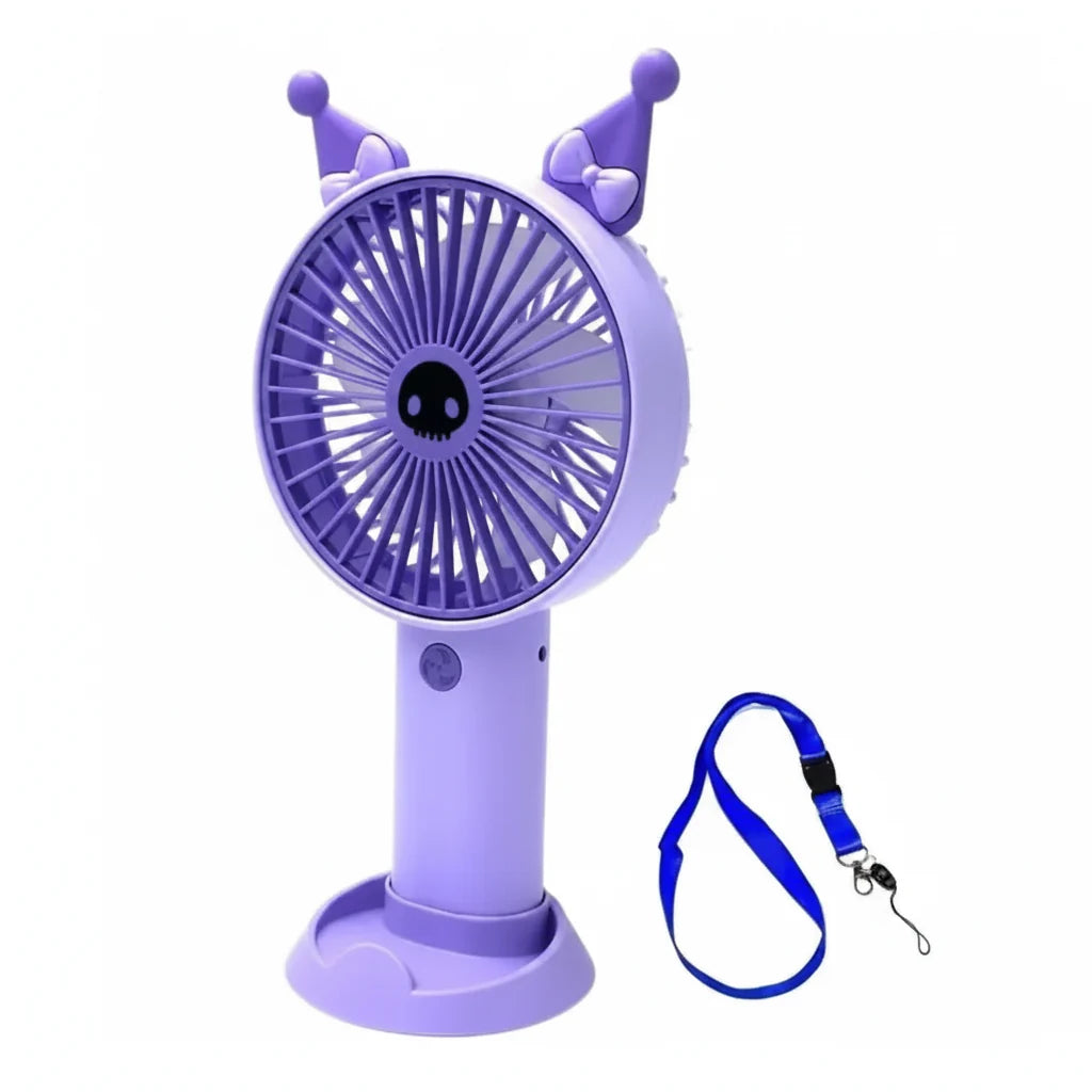 Sanrio Rechargeable Mini Handheld & Desktop Fan Cosmia.pk