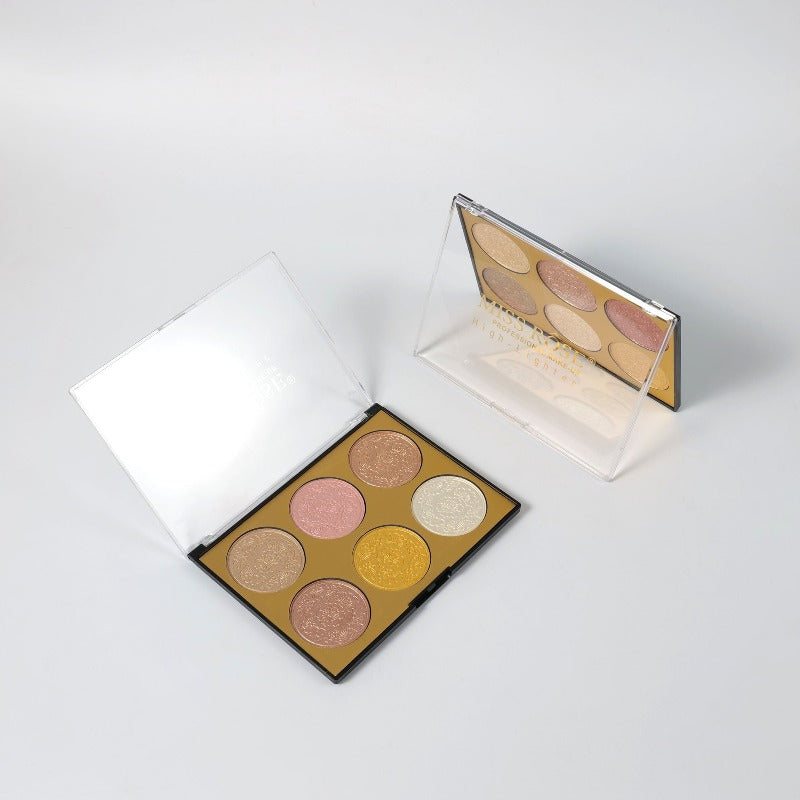 Miss Rose Radiant Glow Highlighter -  6 Color Miss Rose