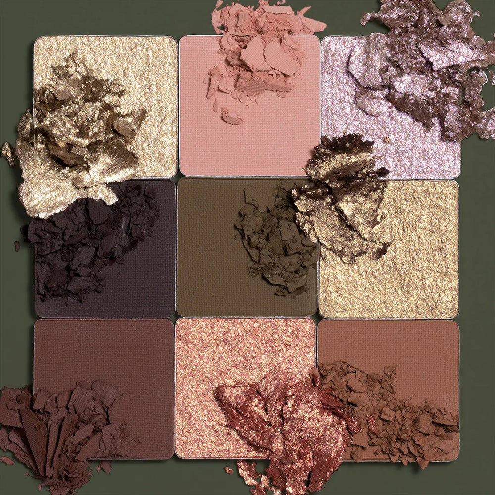Evok Khaki Haze Obsessions Eyeshadow Palette Evok