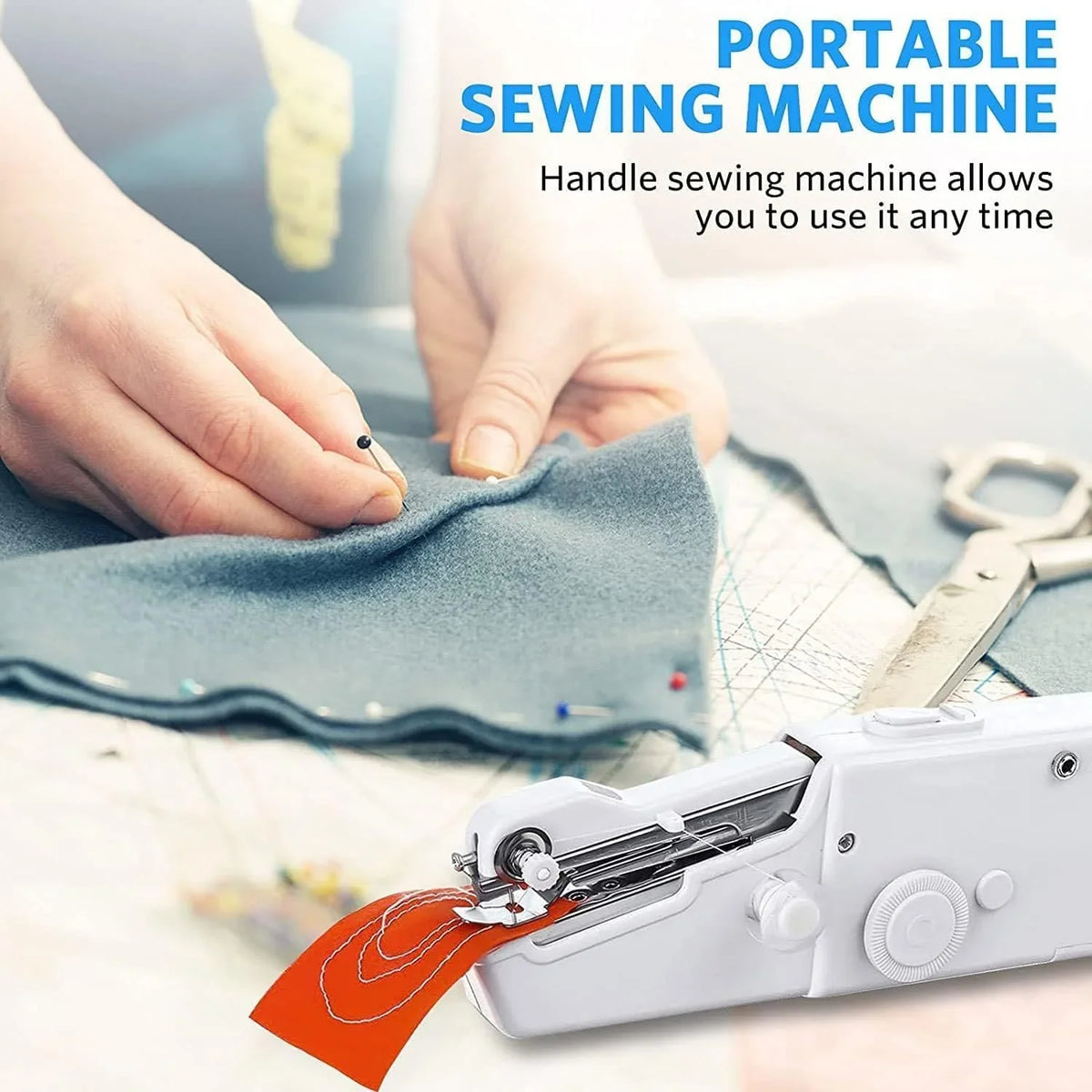 Mini Portable Rechargeable Stapler Style Handy Stitch Quick Sewing Cosmia.pk