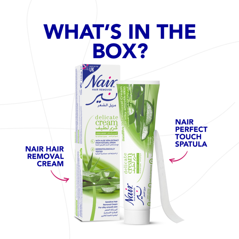 Nair Gentle Hair Removal Cream Natural Aloe Vera Extract - 110 gm Nair