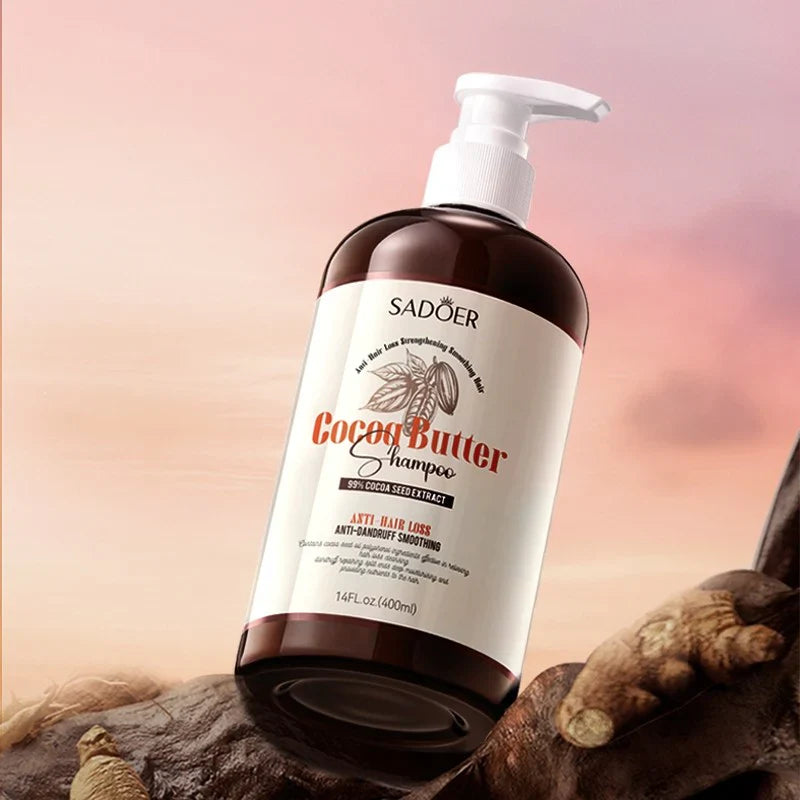 SADOER Cocoa Butter Shampoo - 400ml Sadoer