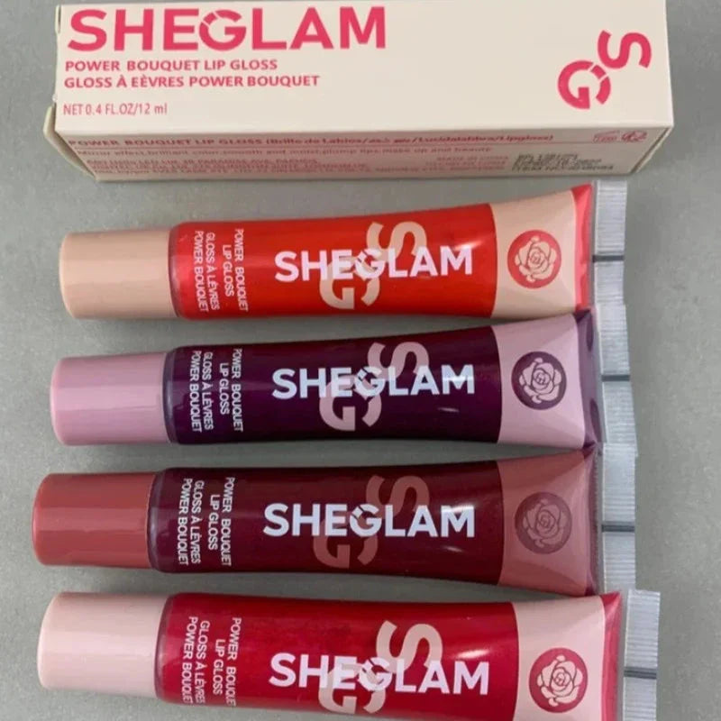 Sheglam Power Bouquet Lip Gloss 4pcs Set Sheglam