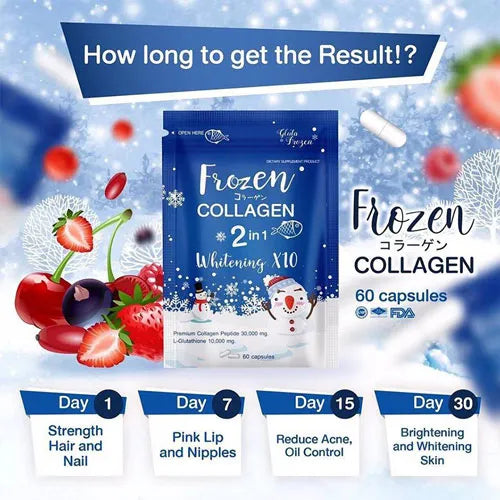 Frozen Collagen 2-in-1 Whitening – 60 Capsules Frozen