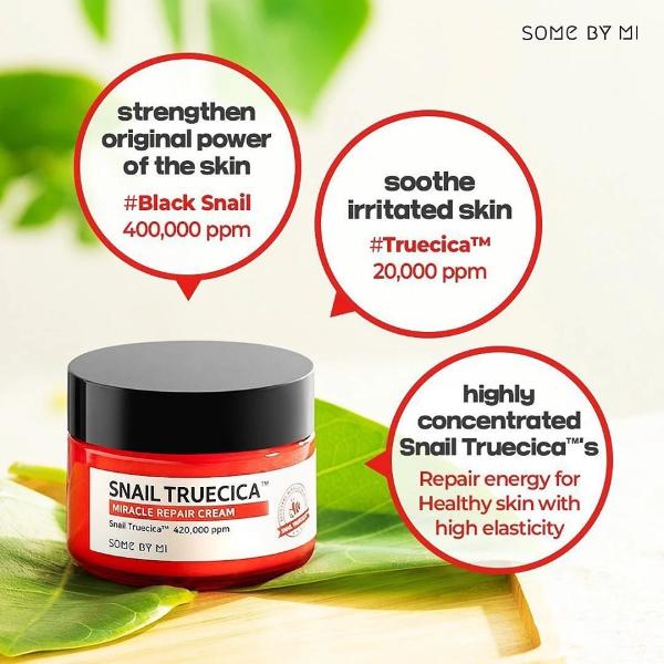 Some By Mi - Snail Truecica Miracle Repair Cream 60g Some By Mi