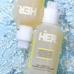 HER Beauty soy smoothie 4 in 1 Brightly Charged Jelly Cleanser 200ml HER Beauty