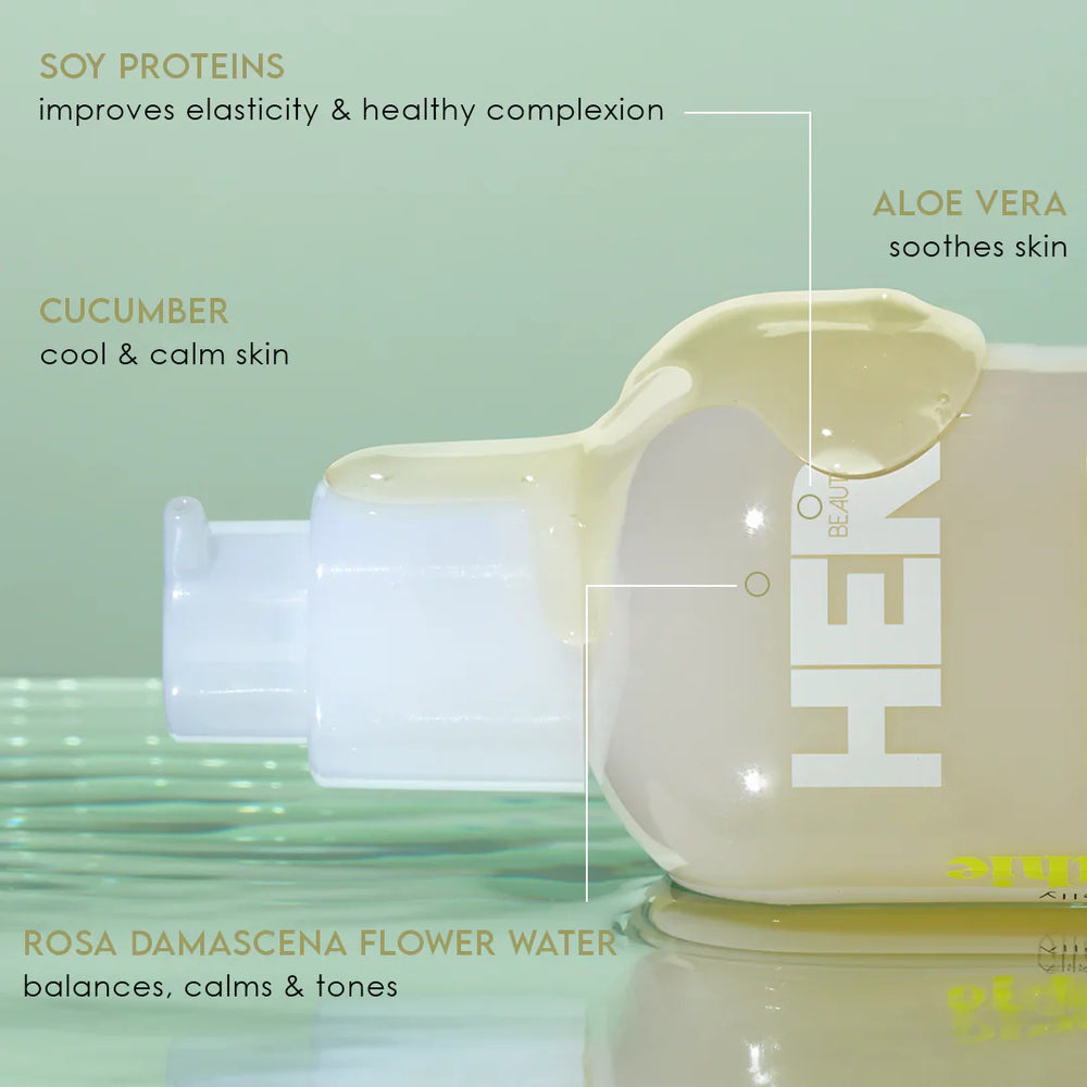 HER Beauty soy smoothie 4 in 1 Brightly Charged Jelly Cleanser 200ml HER Beauty