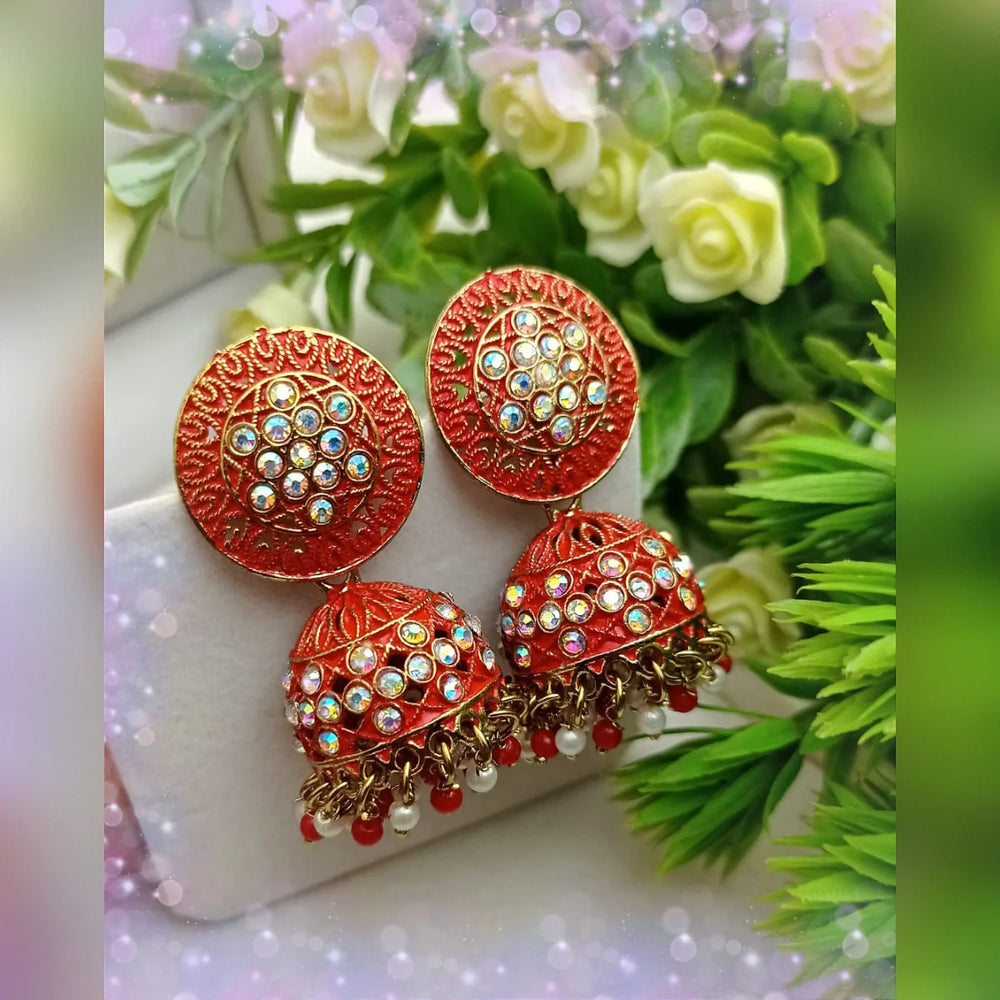 Antique Rajkot Jhumki Cosmia