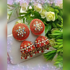 Antique Rajkot Jhumki Cosmia