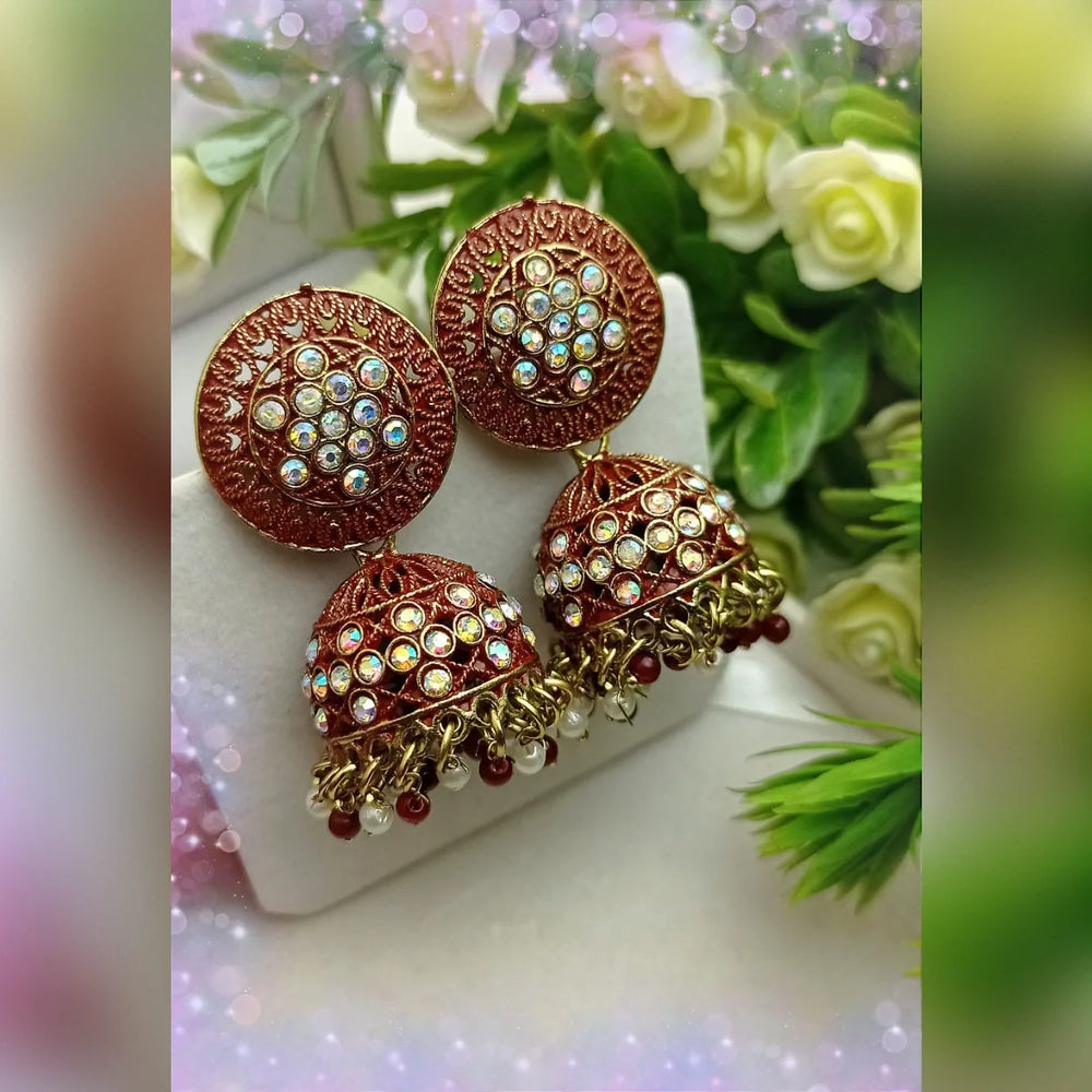 Antique Rajkot Jhumki Cosmia