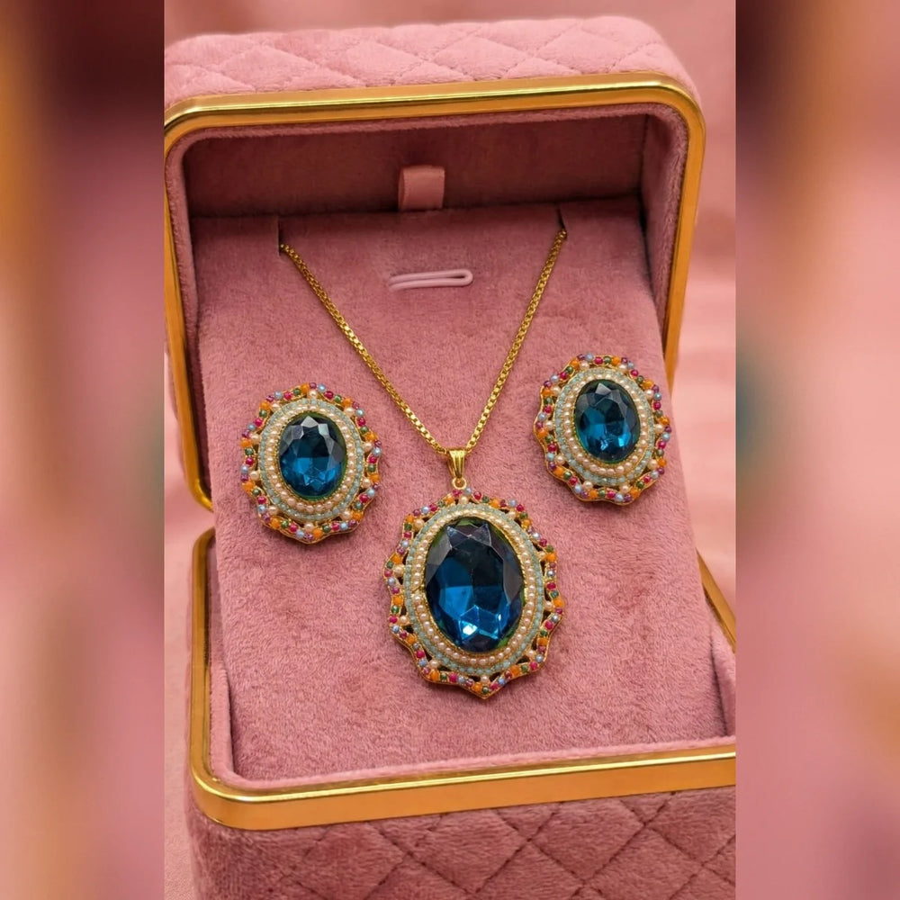 9 Ratan Locket set Cosmia