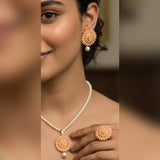 PEARL Locket Set