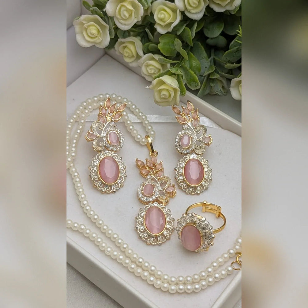 ELEGANT Zircon Set Cosmia