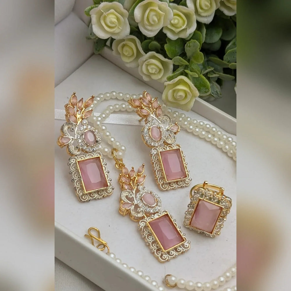 ELEGANT Zircon Set Cosmia
