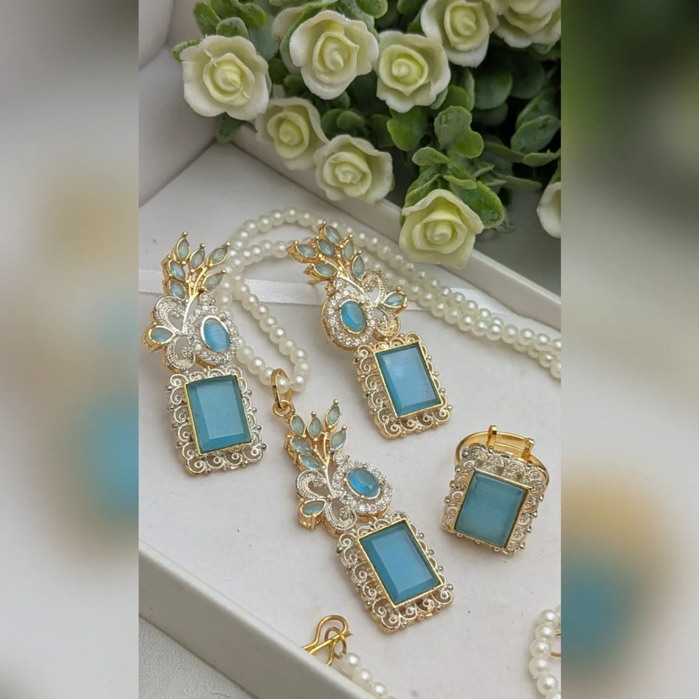 ELEGANT Zircon Set Cosmia