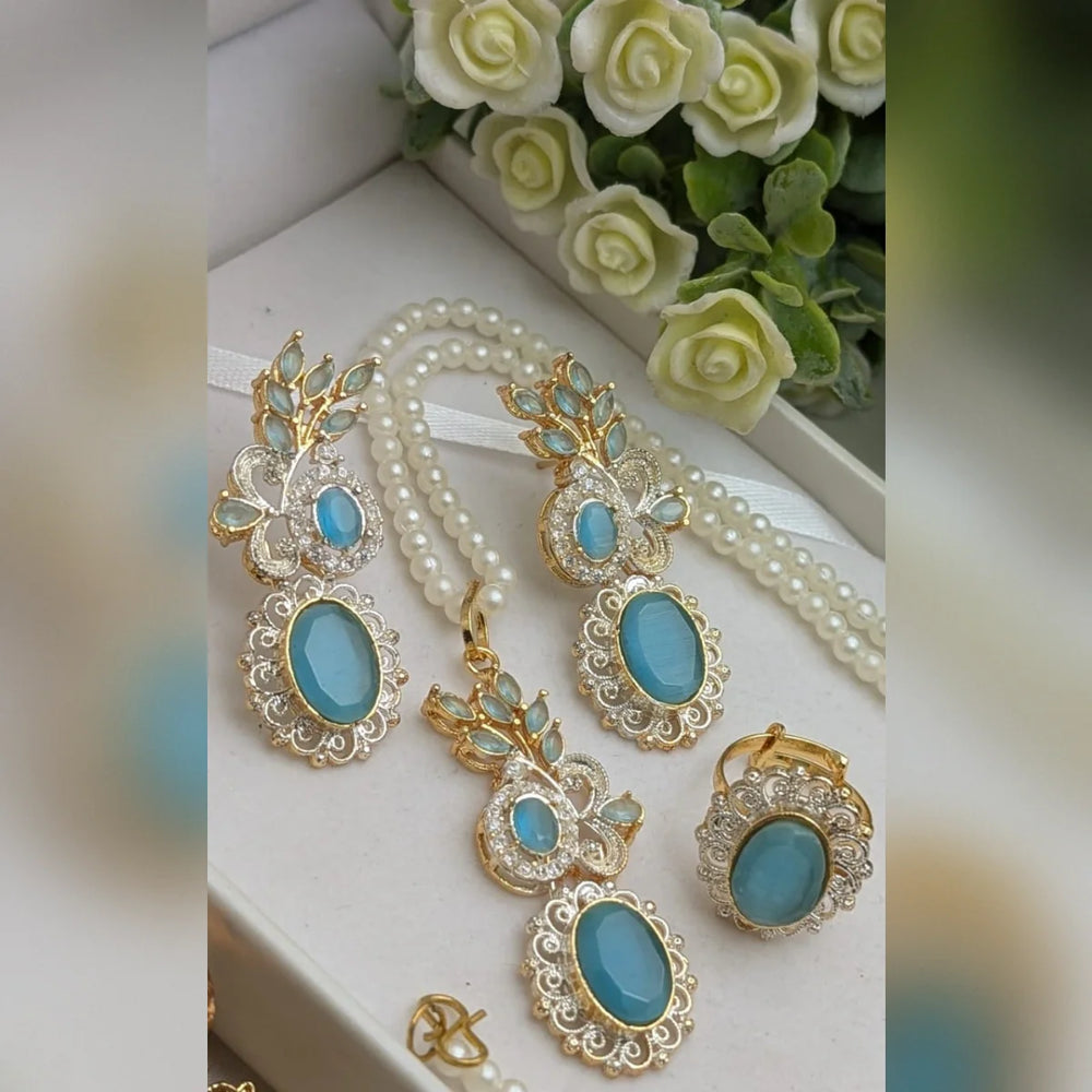 ELEGANT Zircon Set Cosmia