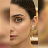 Simple Zircon Earings