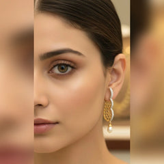 Simple Zircon Earings Cosmia
