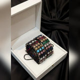 Rainbow Tide Cascade Bangles – Vibrant Flowing Elegance