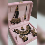 Royal Bridal Jewelry Set with Jhumki, Tikka & Jhumar