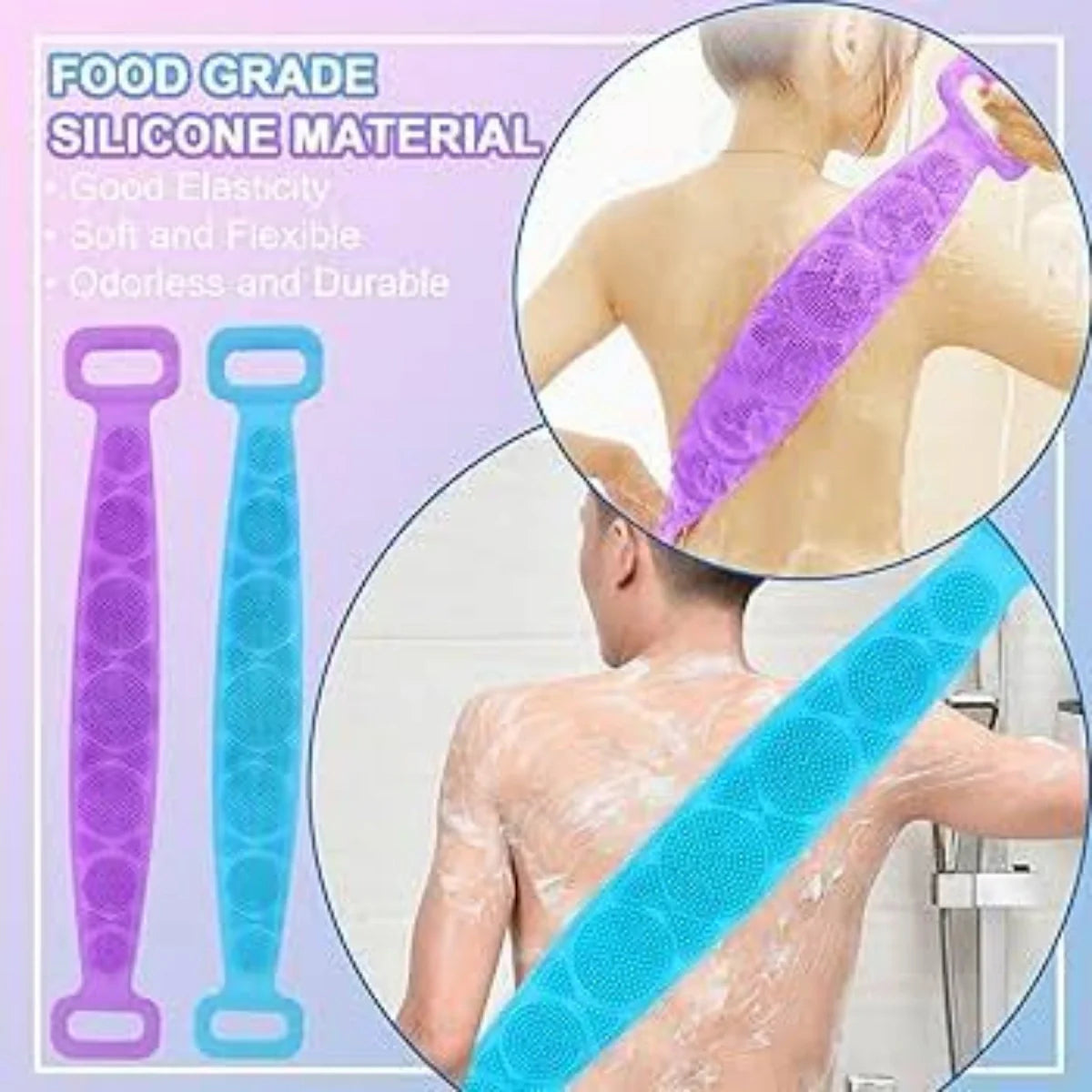 High Quality Back Cleaning Shower Strap Cosmia.pk