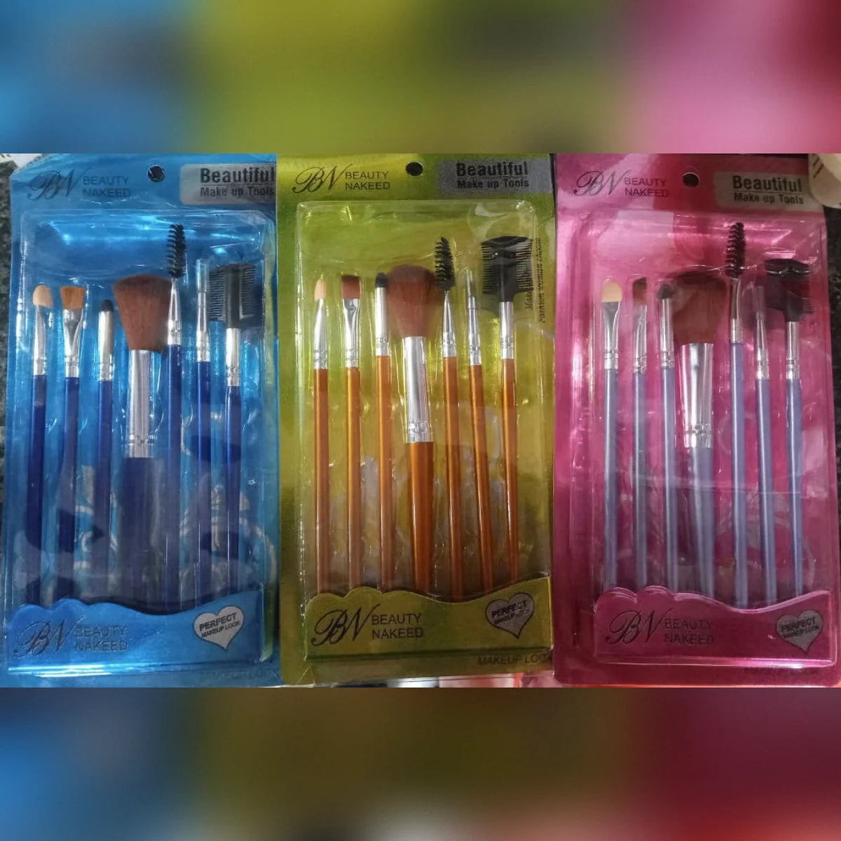 Beauty Nakeed Makeup Tools – (Each) Professional Quality Essentials Beauty Nakeed