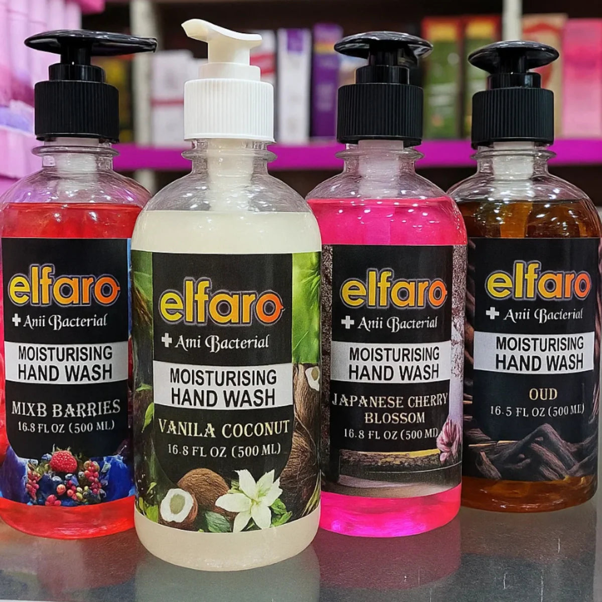 Elfaro Hand Wash 500ml Elfaro