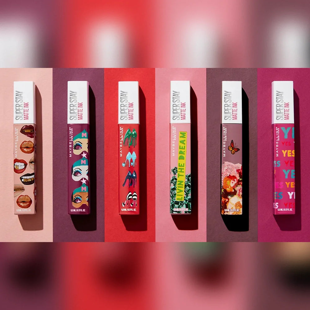 Maybelline Super Stay Matte Ink Lip Gloss – Pack of 3 Maybelline