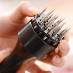 Stainless Steel Meat Tenderizer Tool – Needle Type with Plastic Handle Cosmia.pk