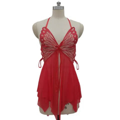 Sexy Transparent Nightgown V-Neck Backless - 2069 Cosmia.pk
