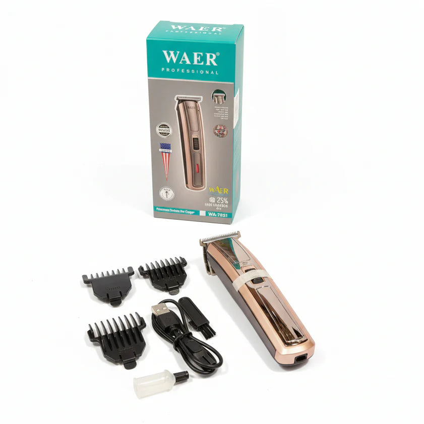 Waer WA-7021 Professional Cordless Hair Clipper Waer