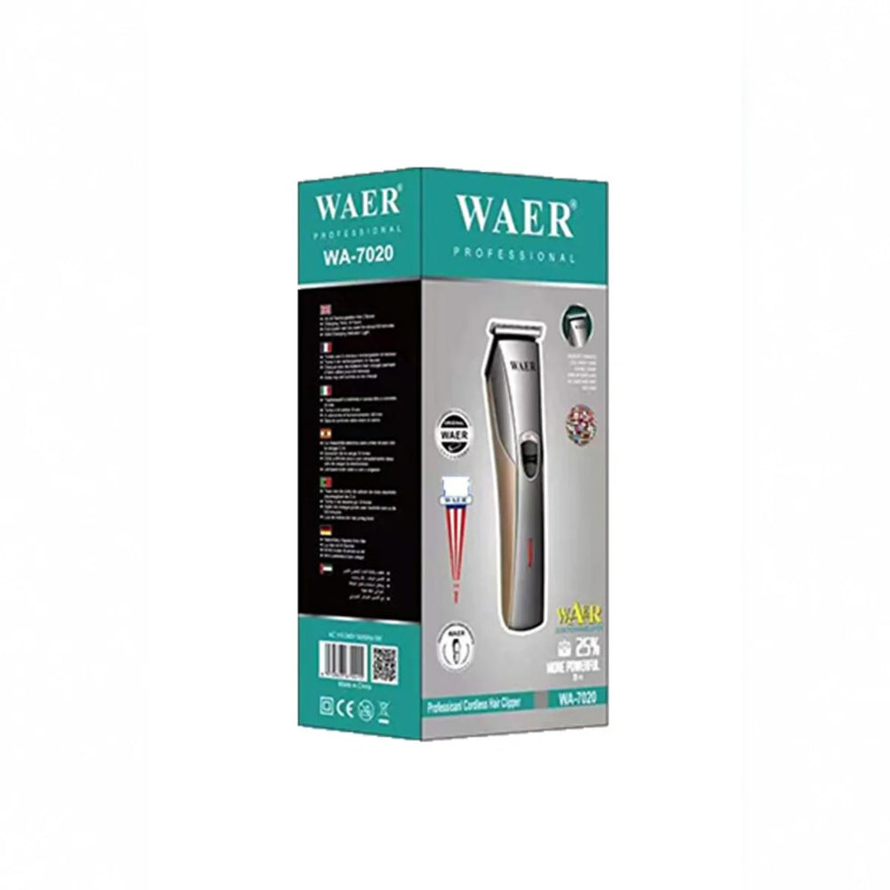 Waer WA-7020 Professional Cordless Hair Clipper Waer