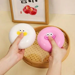 Oversized Soft Rubber Smiley Bun Squeeze Toy – Each Cosmia.pk