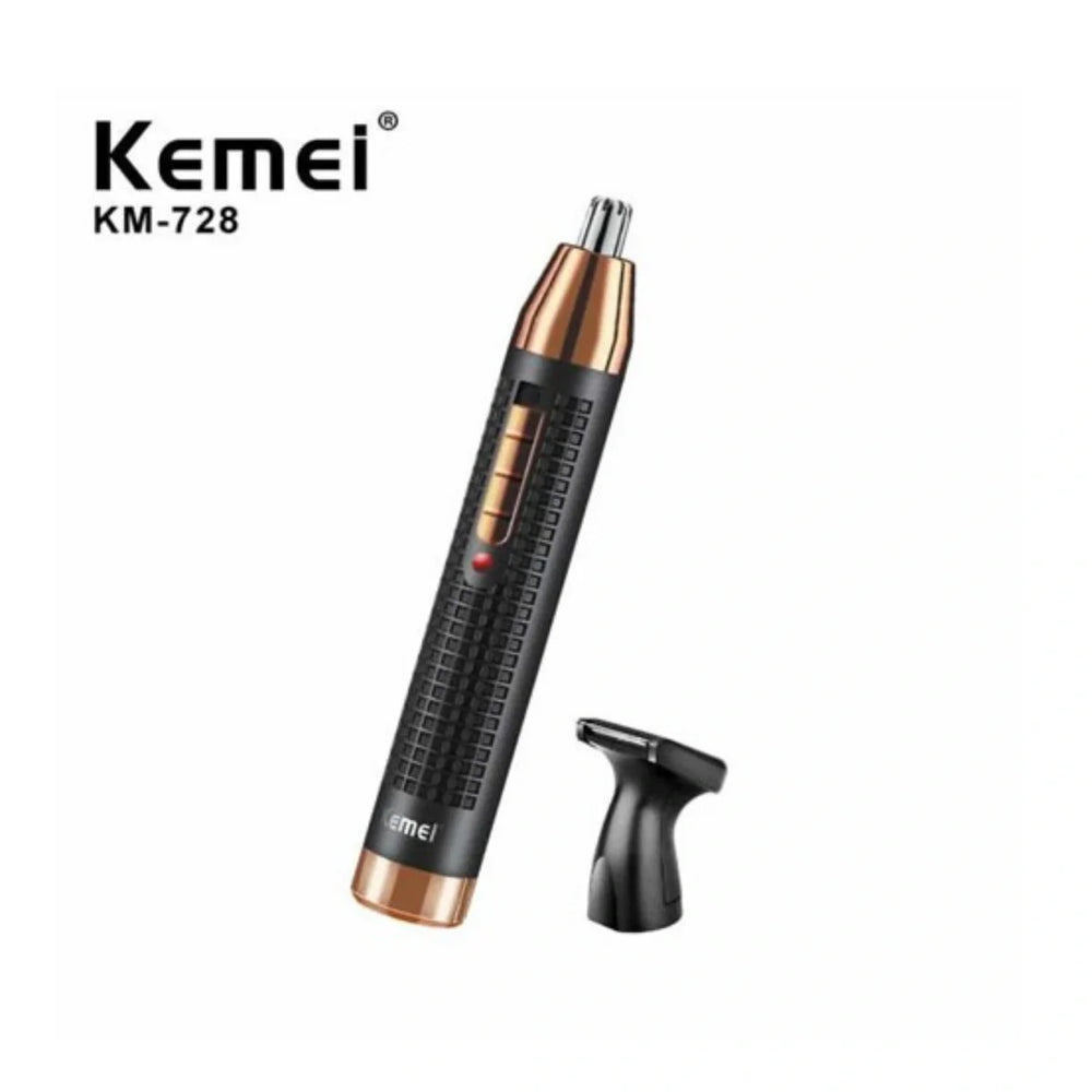 Kemei Nose & Beard Hair Trimmer, Model KM-728 Kemei