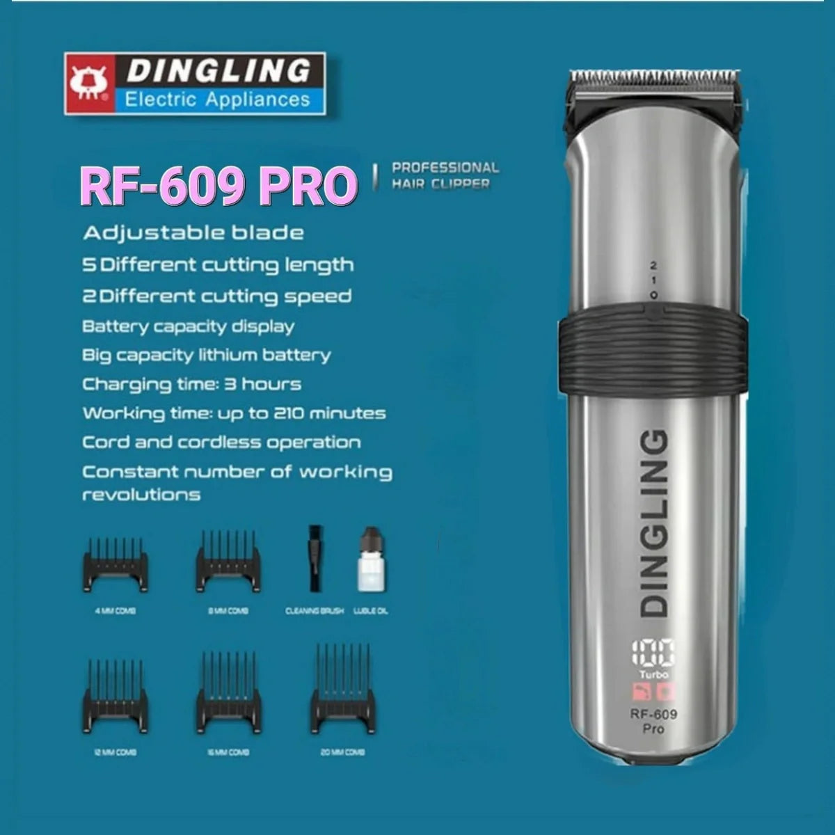Dingling RF-609 Pro Professional Hair Clipper Dingling