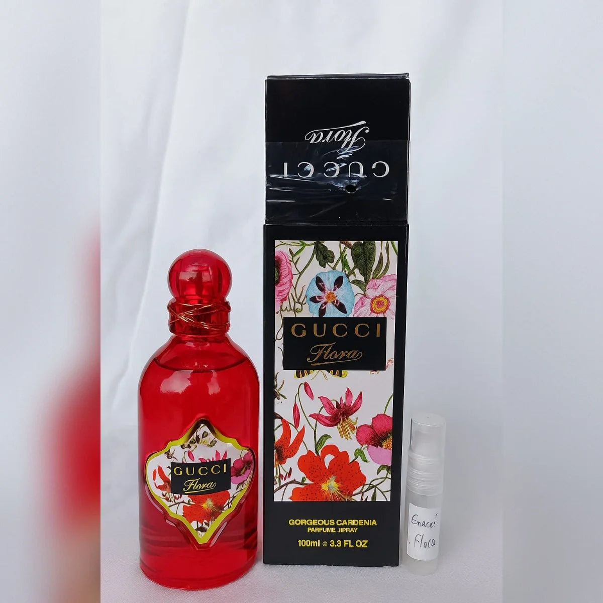 2pcs Gucci flora 100ml + 1.5ML Gucci