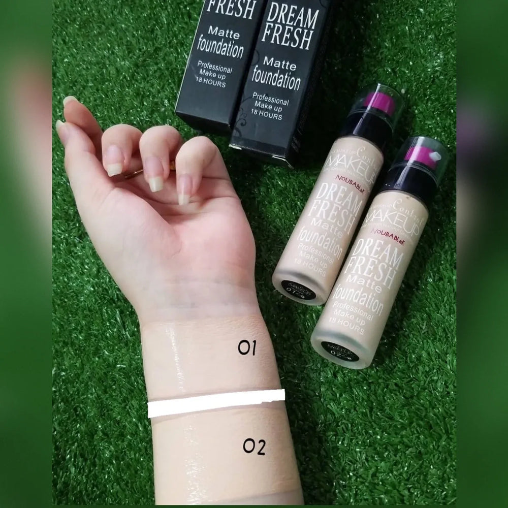 Noubablak Dream Fresh Matte Foundation 18 Hour Professional Noubablak