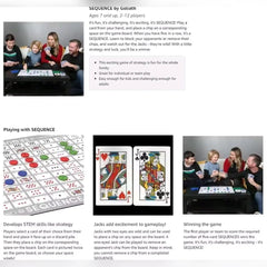 Goliath Games Sequence – Five-in-a-Row Fun for Everyone GOLIATH