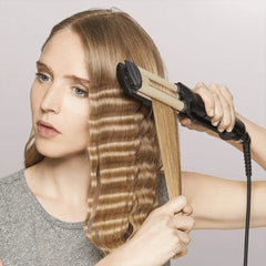 Kemei KM-2022 Hair Curling Ceramic 3 Barrel Clamp Curler Kemei