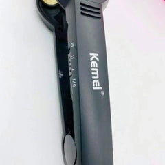 Kemei KM-2022 Hair Curling Ceramic 3 Barrel Clamp Curler Kemei