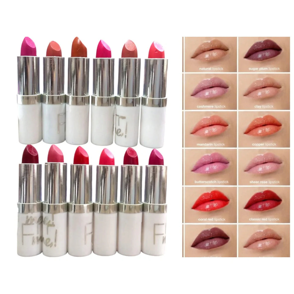 12Pcs Fitme Lipsticks box Maybelline