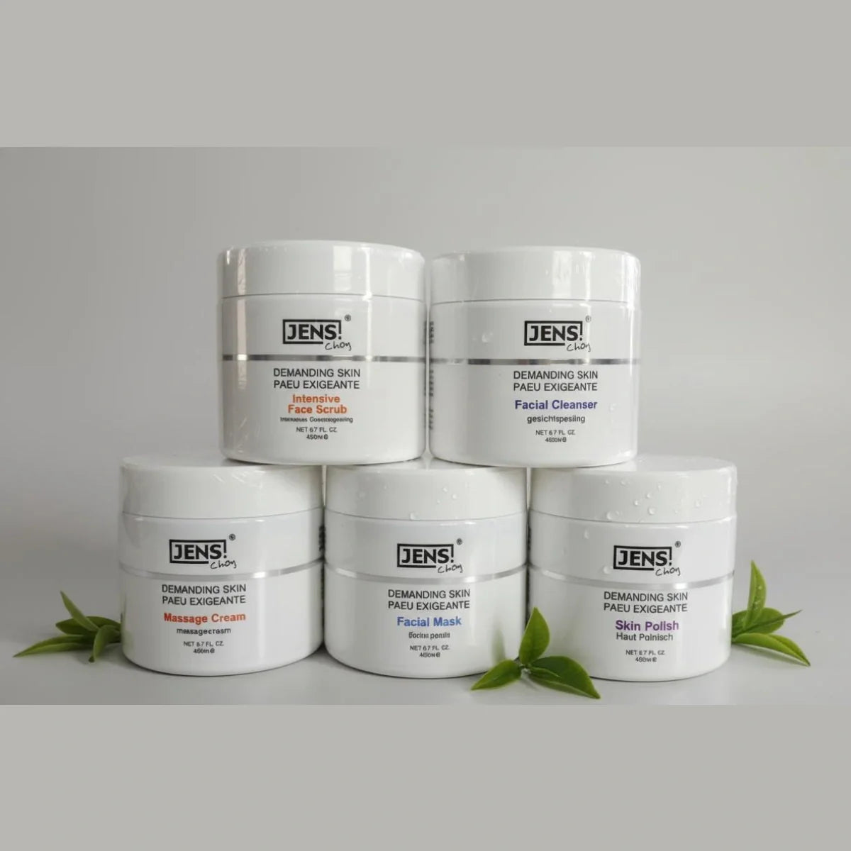 Jens Choy 5-Step Whitening Facial Kit Jens Choy