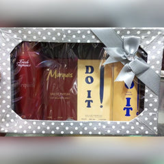 Perfume Gift Pack – Marques & Do It Fragrance Combo (4 Pcs Set) Cosmia