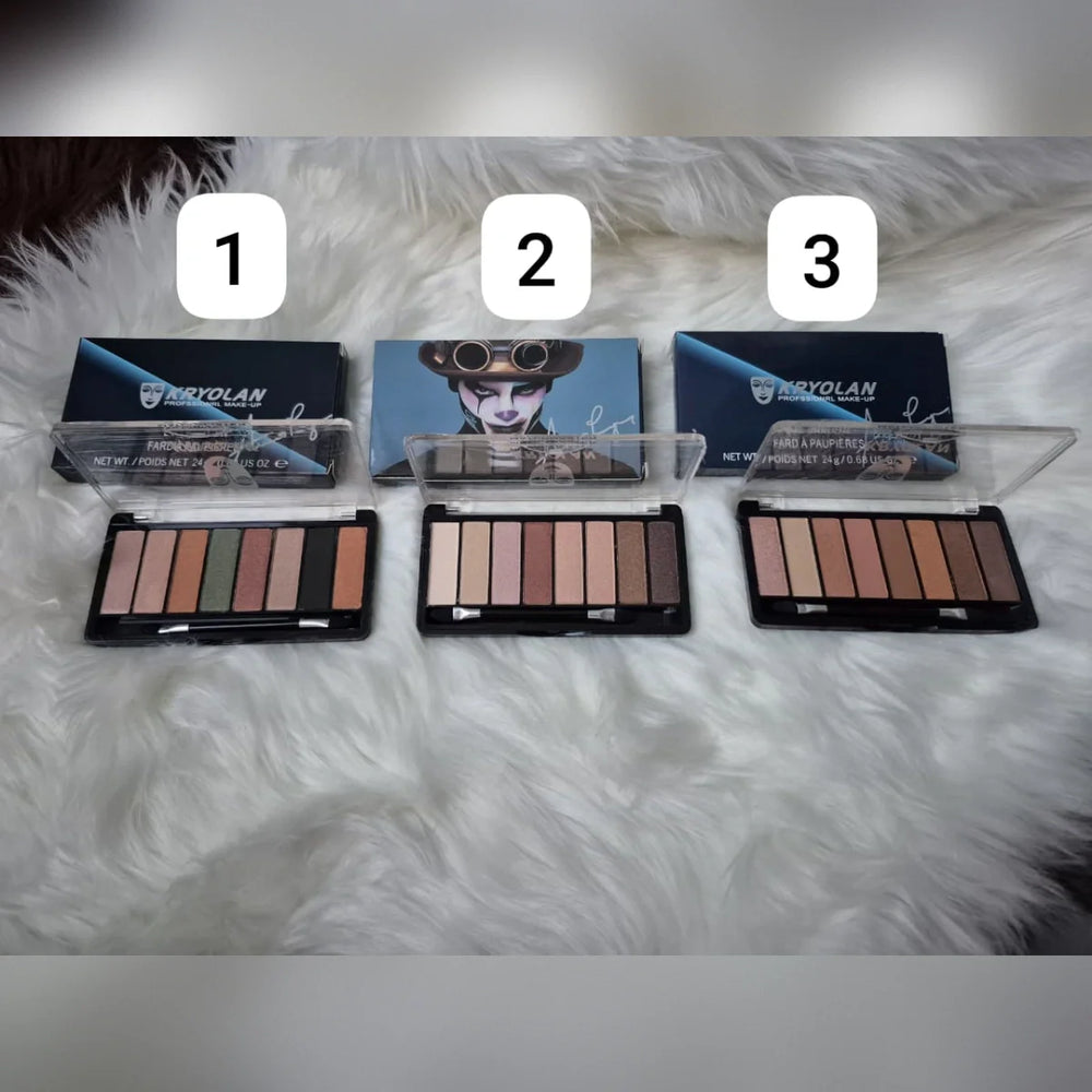 Kryolan 8 Colors Eyeshadow Palette Kryolan