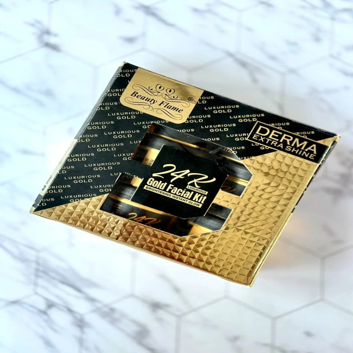 Beauty Flame 6 Step 24K Gold Facial Kit Beauty Flame