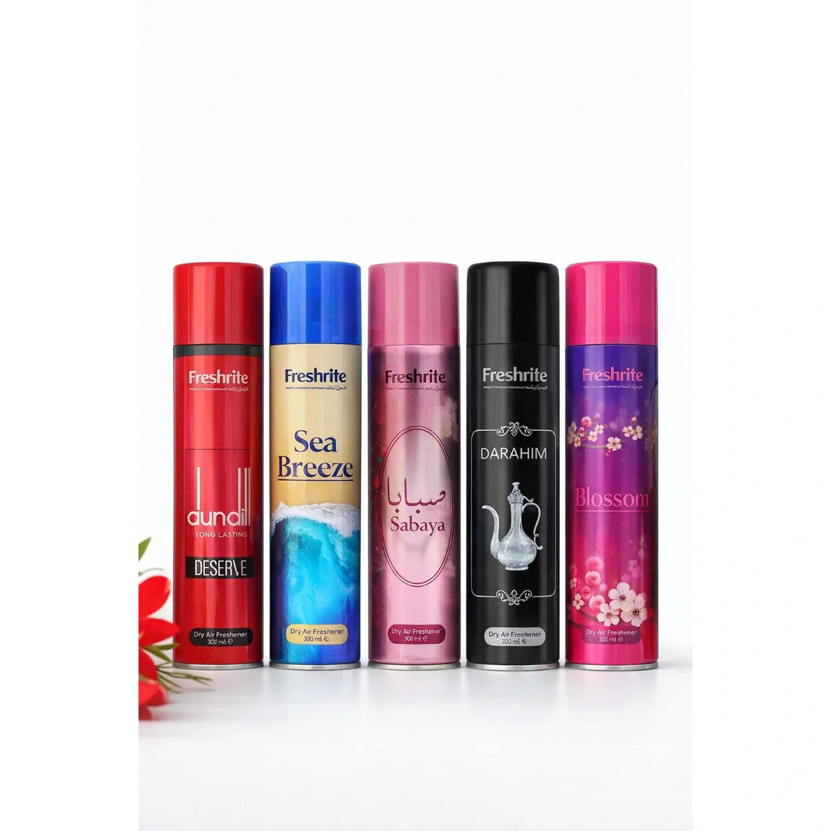 Freshrite Air Fresheners Pack of 5 - 300ml Freshrite
