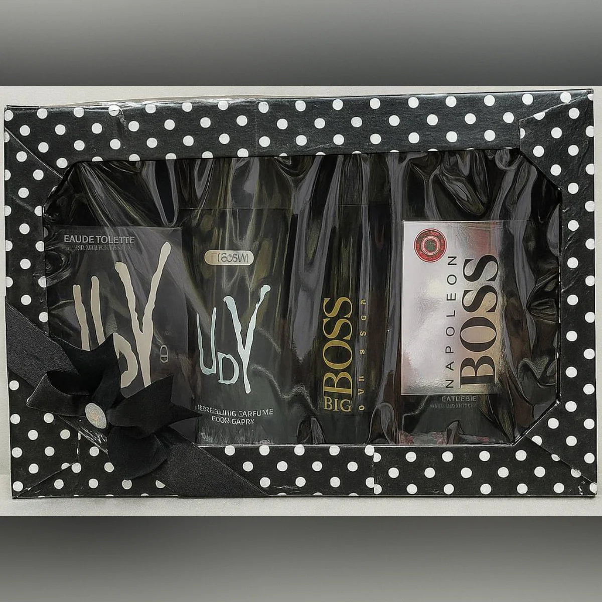 Perfume Gift Pack – UDV & Boss Fragrance Combo (4 Pcs Set) Cosmia