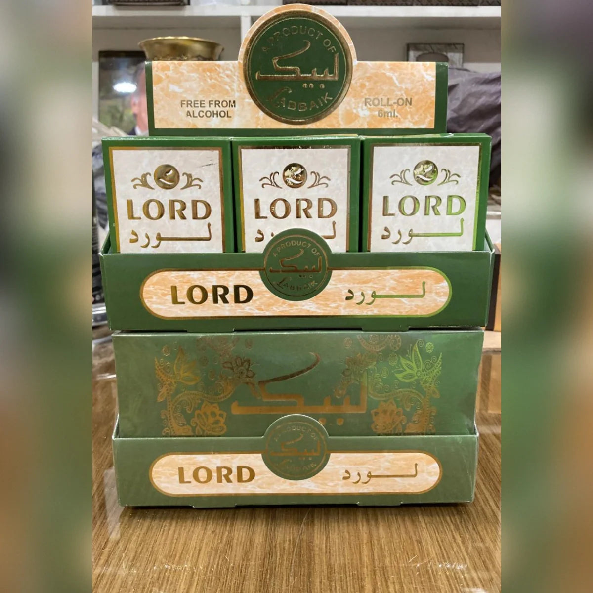 Original labbaik Lord attar With Tasbeeh - 6ml Labbaik