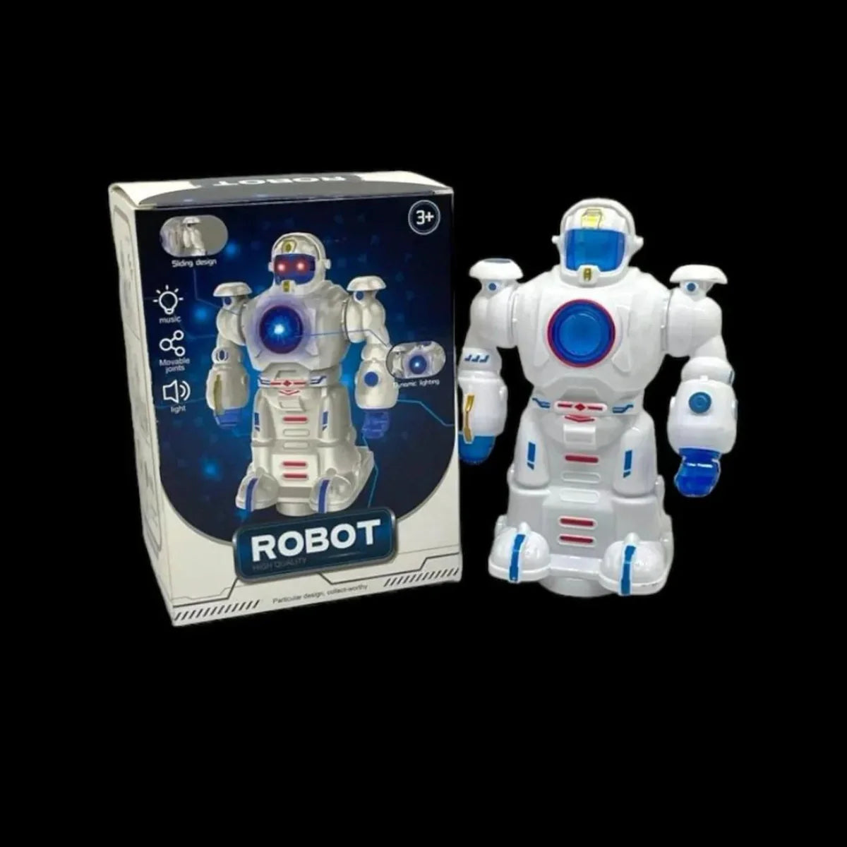 Robot Toy with Sound and Light Cosmia.pk