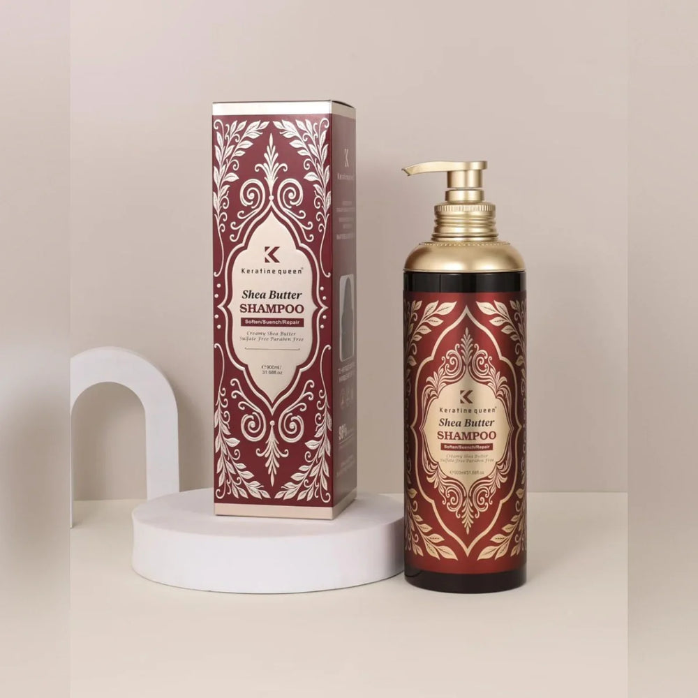 Keratine Queen Shea Butter Shampoo - 900ml Keratine Queen